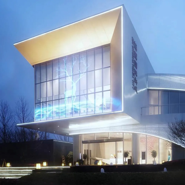 光電玻璃幕墻LED發光玻璃(圖2)