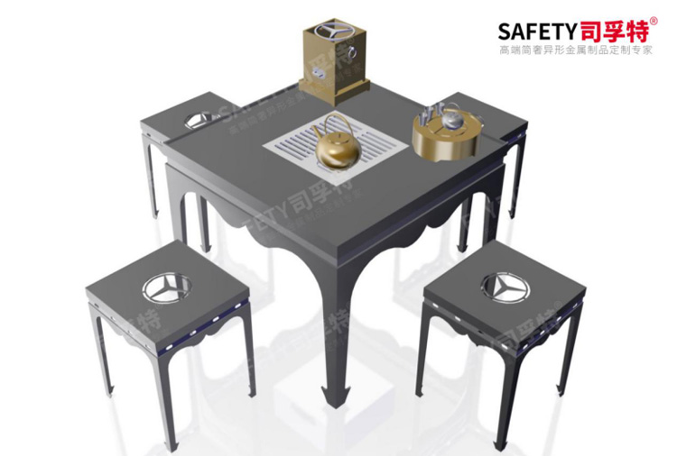 圍爐煮茶：既有儀式感，又是文化傳承！[司孚特精制鋼圍爐茶桌](圖7)