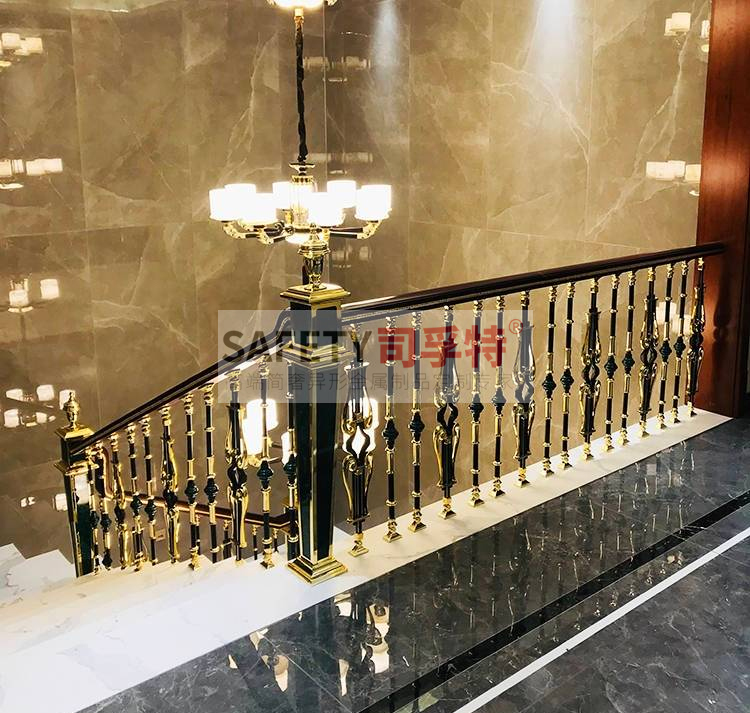 銅藝樓梯扶手：結構獨特，造型優美，堅固耐用[司孚特銅藝護欄，銅樓梯扶手](圖3)